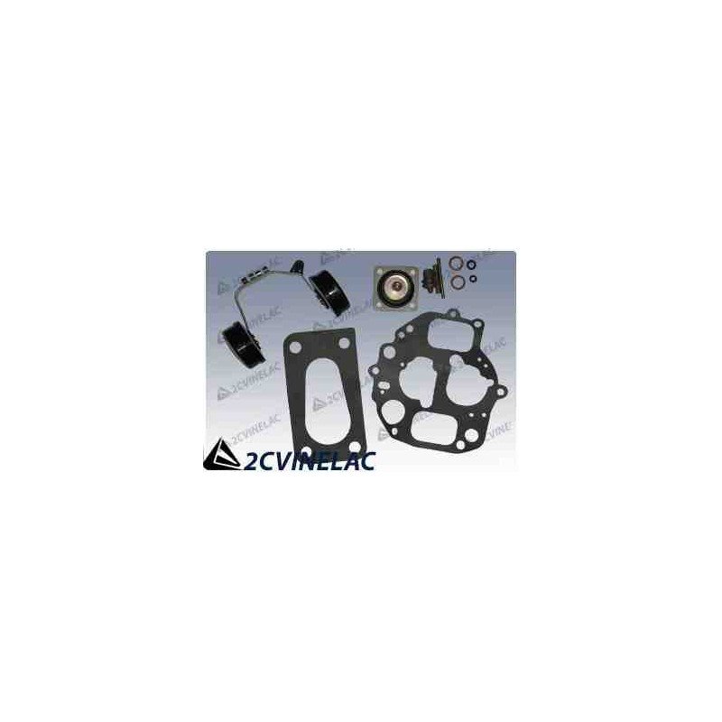 REF 4978. KIT REPARACION CARBURADOR DOBLE CUERPO+FLOTADOR.